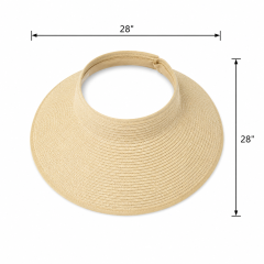 Adjustable Foldable Straw Sun Hat