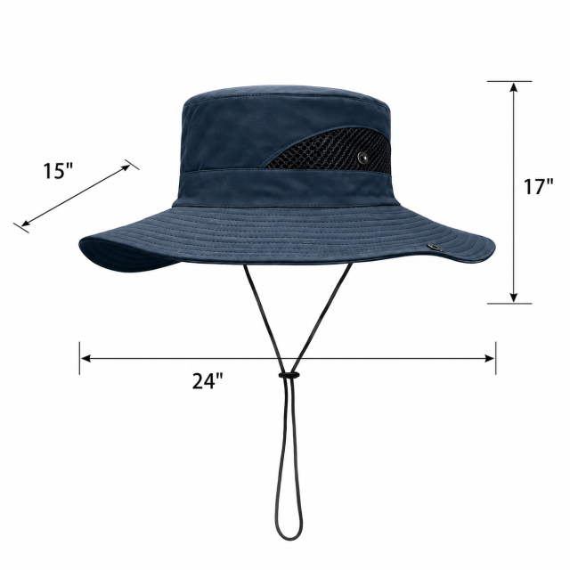 Adjustable UV Protection Fisherman Hat