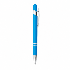 Aluminum Stylus Push-Action Ballpoint Pen