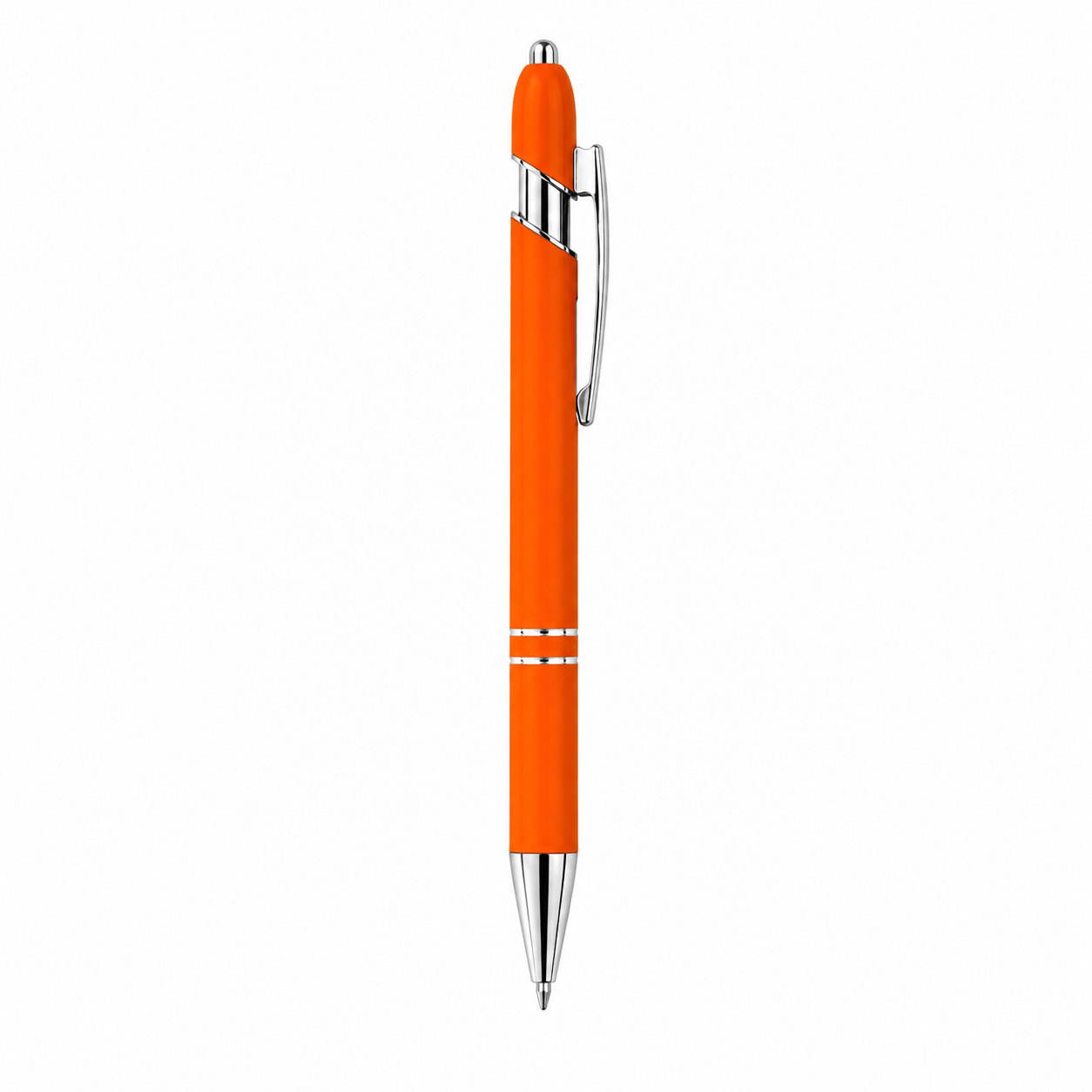 Aluminum Stylus Push-Action Ballpoint Pen