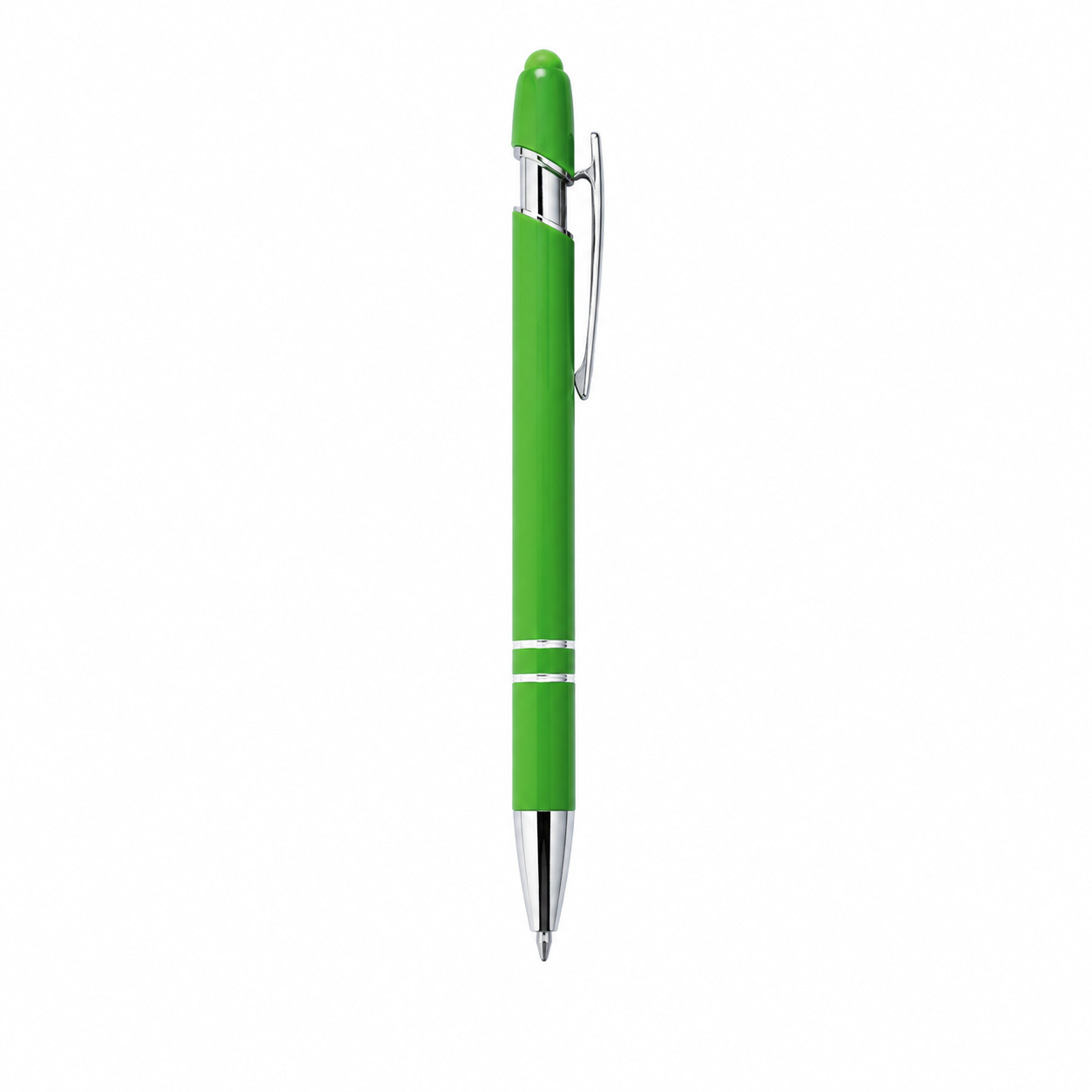 Aluminum Stylus Push-Action Ballpoint Pen