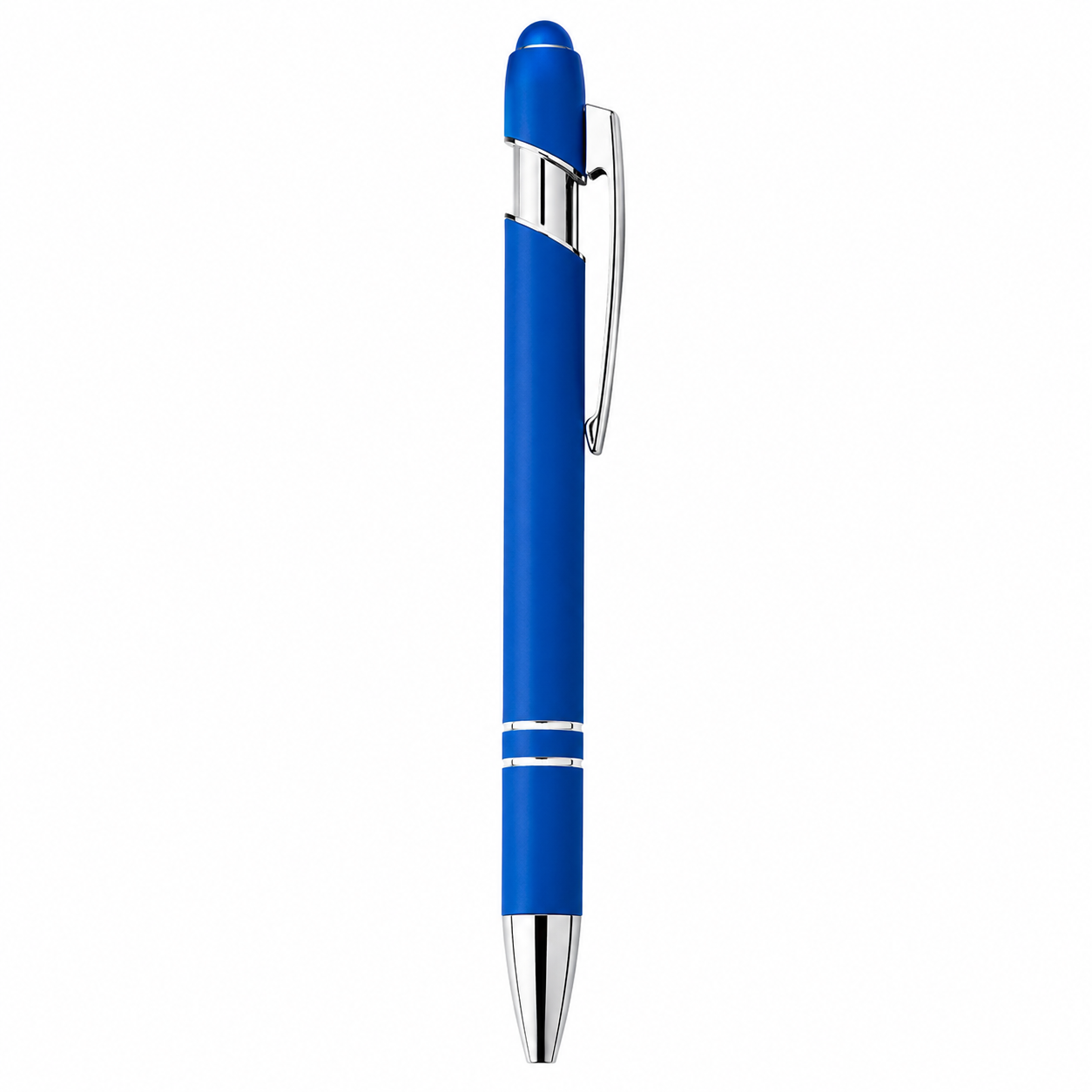 Aluminum Stylus Push-Action Ballpoint Pen