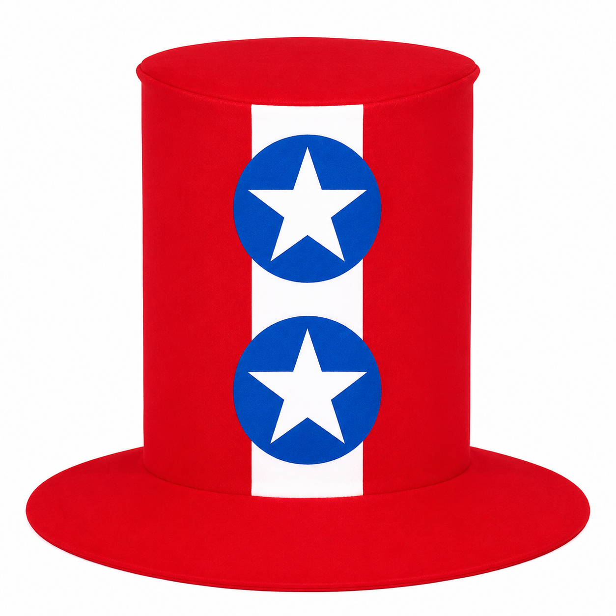 American Independence Day Patriotic Top Hat