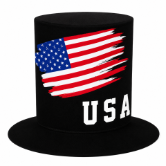 American Independence Day Patriotic Top Hat