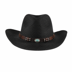 Breathable Western Straw Cowboy Sun Hat