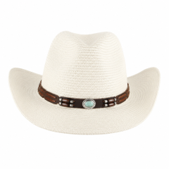 Breathable Western Straw Cowboy Sun Hat