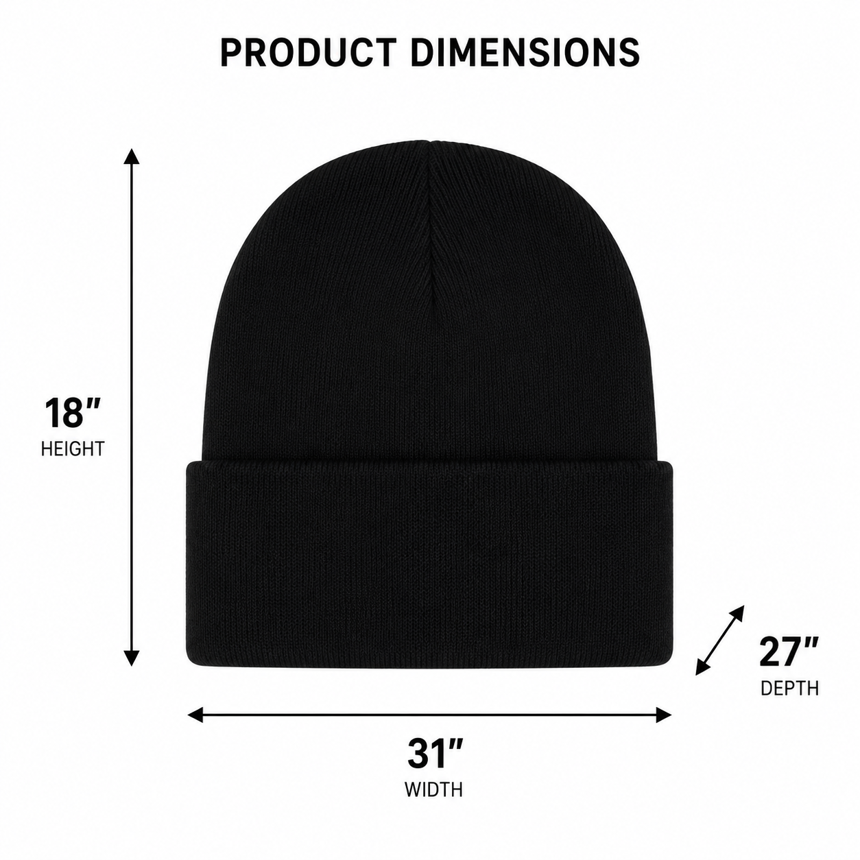 Brimless Ear-Cover Winter Warm Cap
