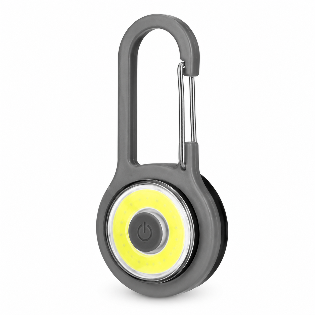 COB LED Carabiner Safety Flashlight