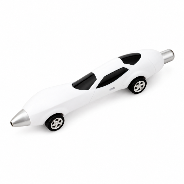 Car-Shaped Retractable Plastic Ballpoint Pen