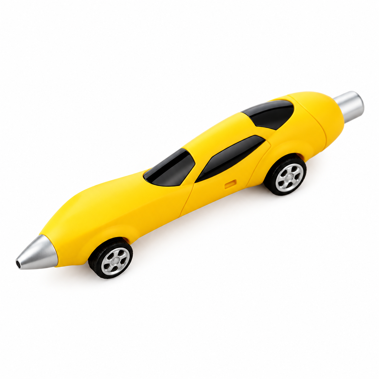 Car-Shaped Retractable Plastic Ballpoint Pen