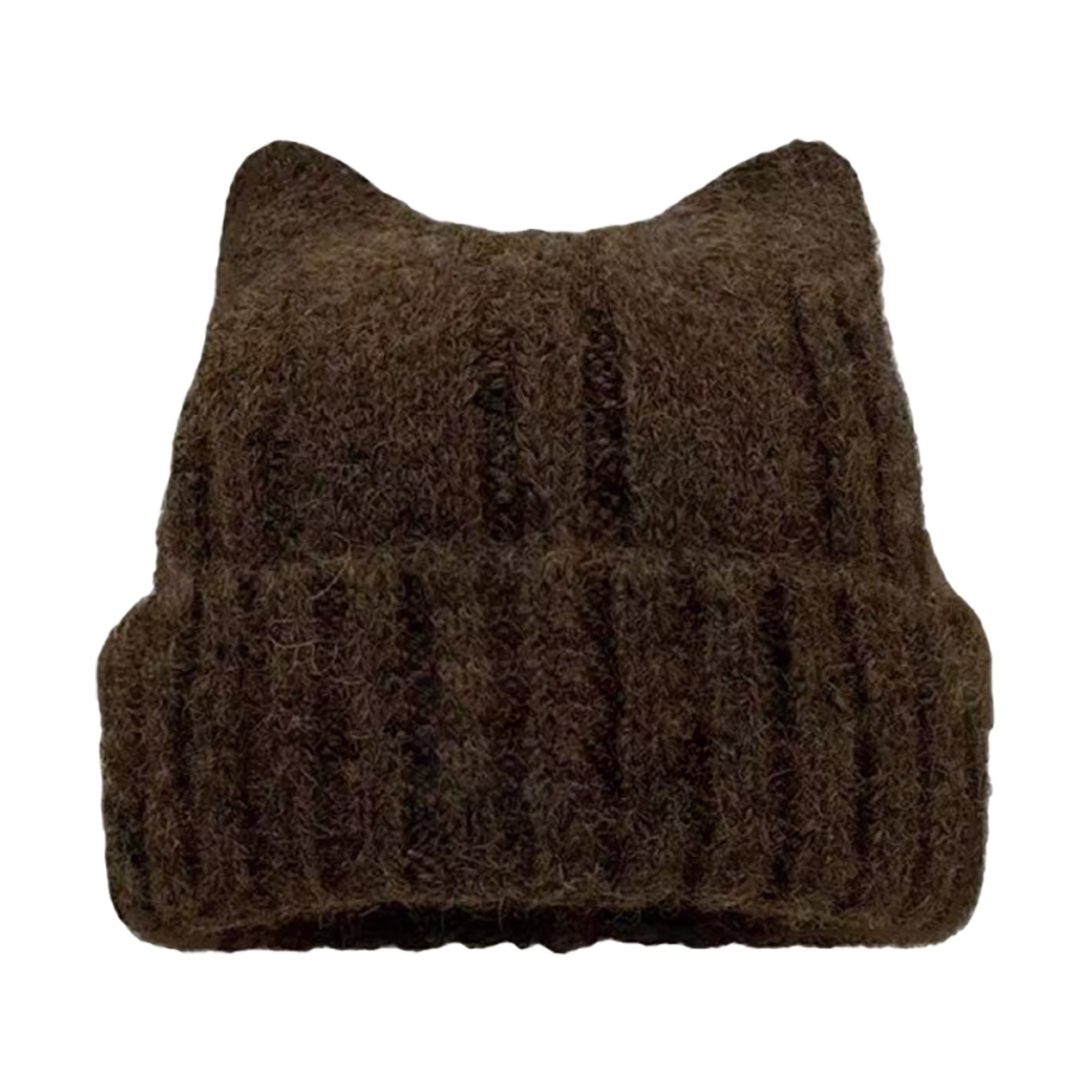 Cat Ear Knit Beanie Hat