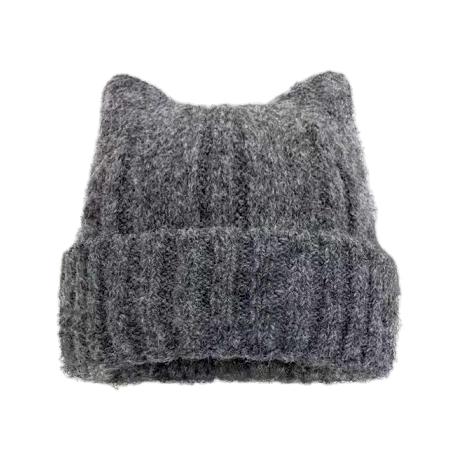 Cat Ear Knit Beanie Hat