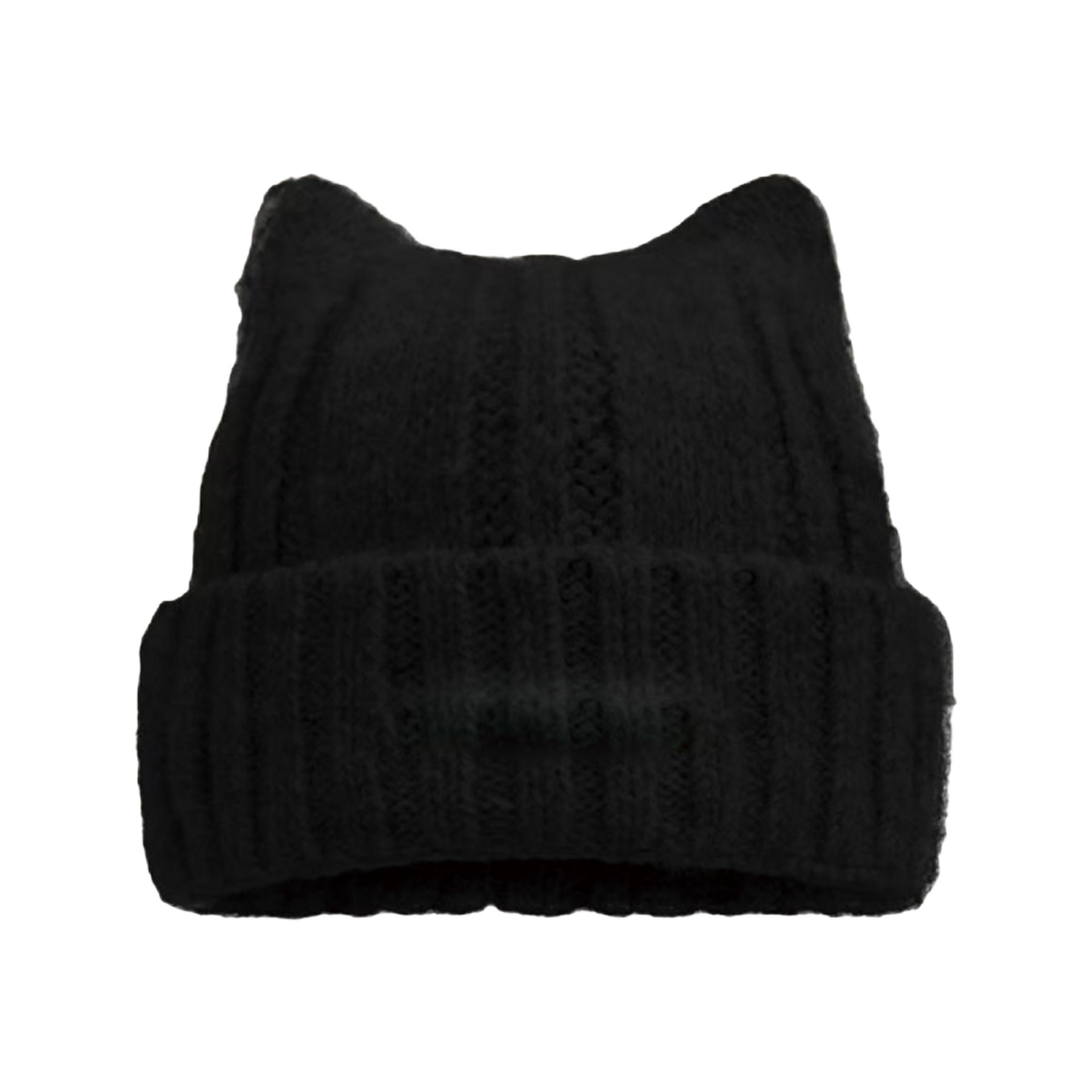 Cat Ear Knit Beanie Hat