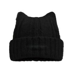 Cat Ear Knit Beanie Hat