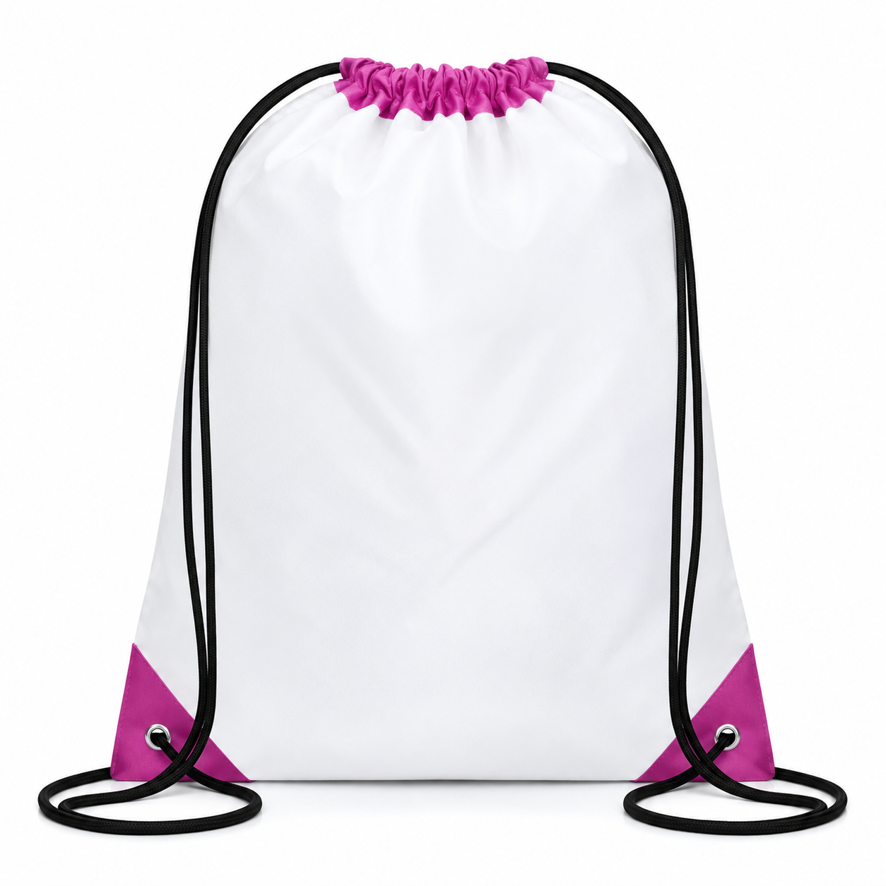 Clear PVC Drawstring Backpack Bag