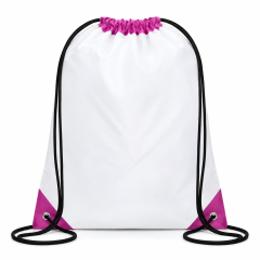 Clear PVC Drawstring Backpack Bag