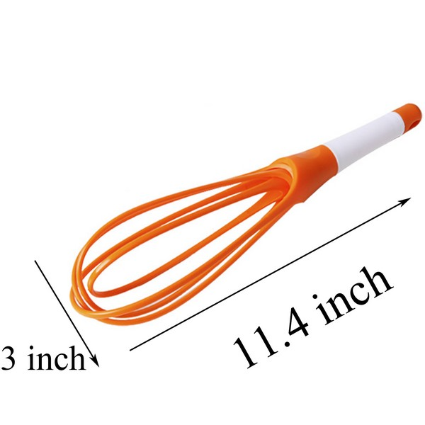 Collapsible Plastic Whisk Kitchen Tool