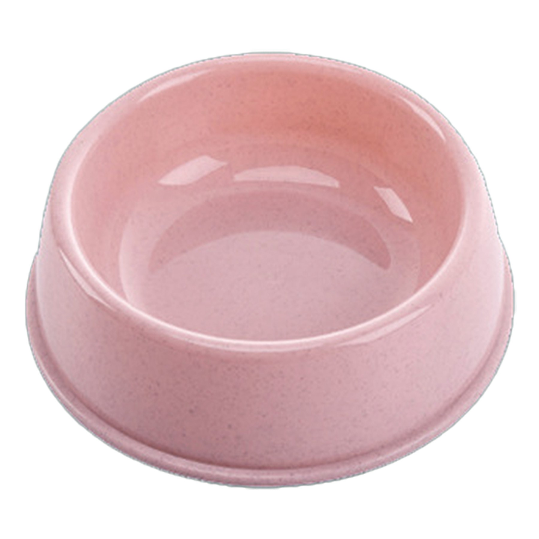 Colorful Plastic Pet Feeding Bowl Set