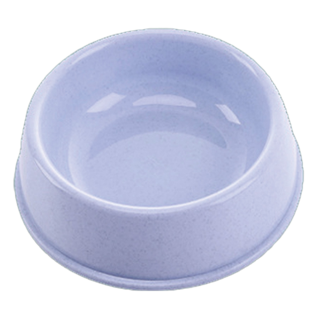 Colorful Plastic Pet Feeding Bowl Set