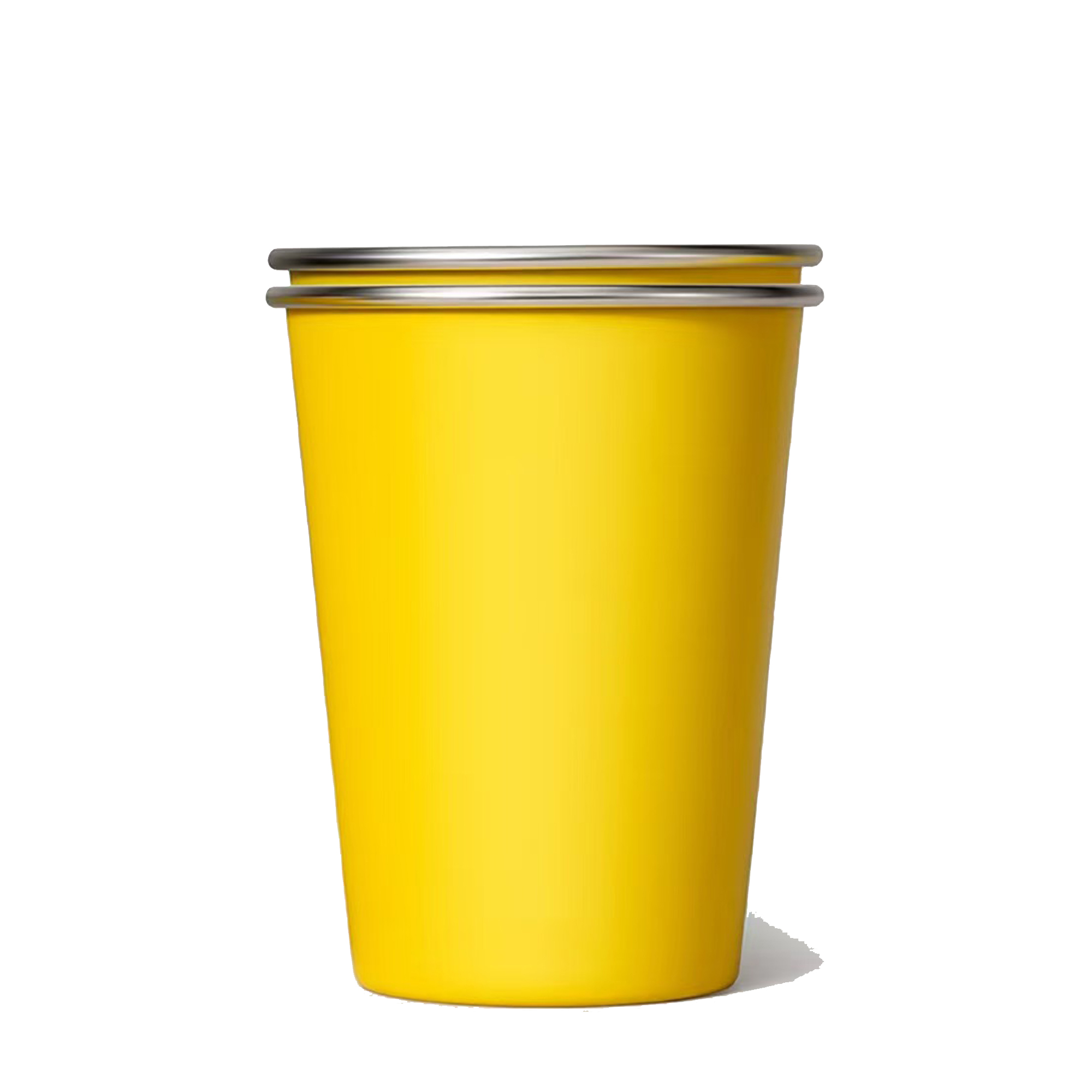 Commercial-Grade 304 Stainless Steel Stackable Pint Cup 17oz - Durable Metal Drinkware