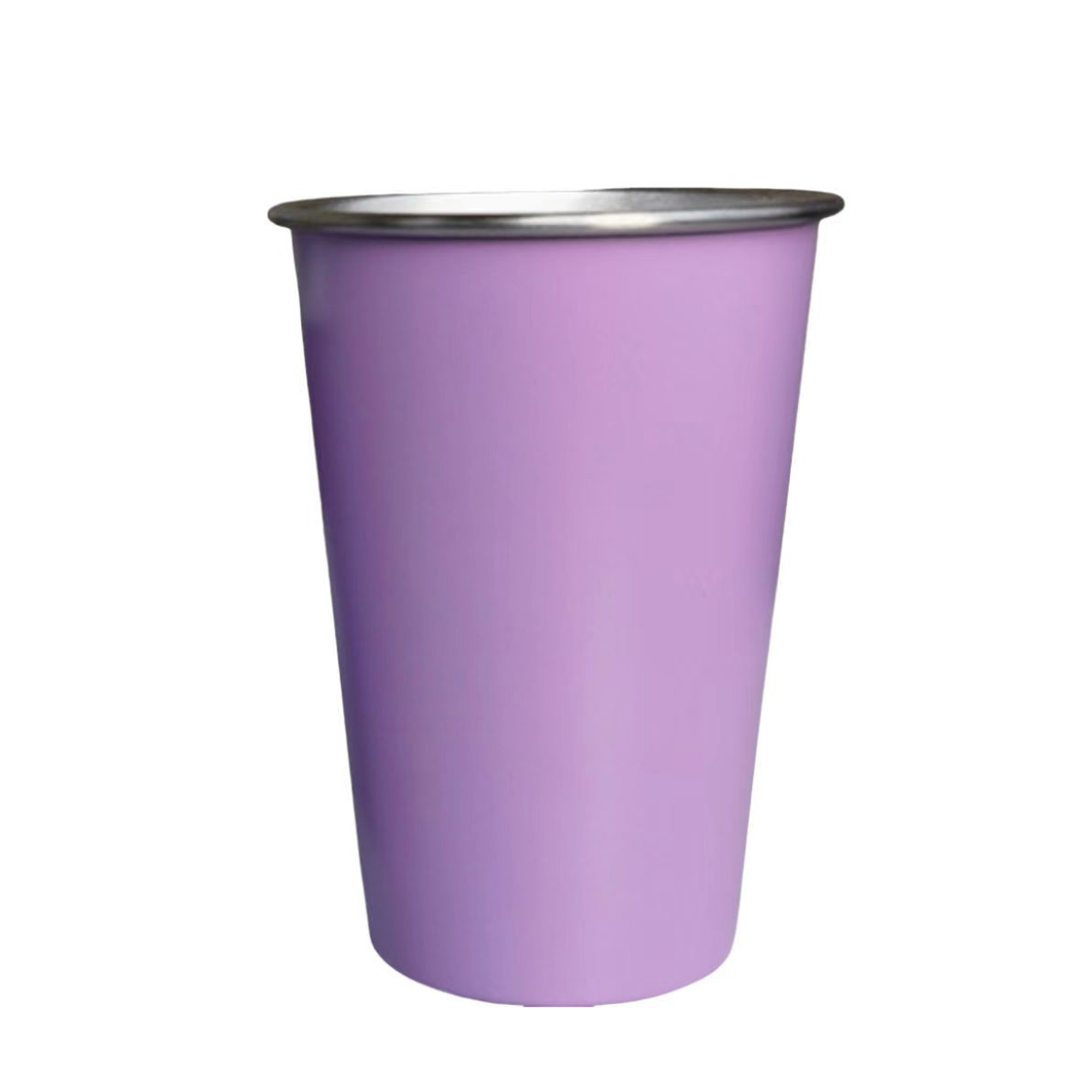 Commercial-Grade 304 Stainless Steel Stackable Pint Cup 17oz - Durable Metal Drinkware
