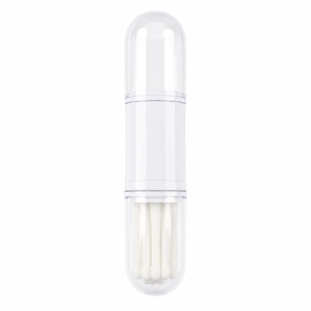 Compact Makeup Brush Set With Protective Case