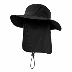 Cotton UPF50+ Bucket Hat - Adjustable Sun Protection Hat