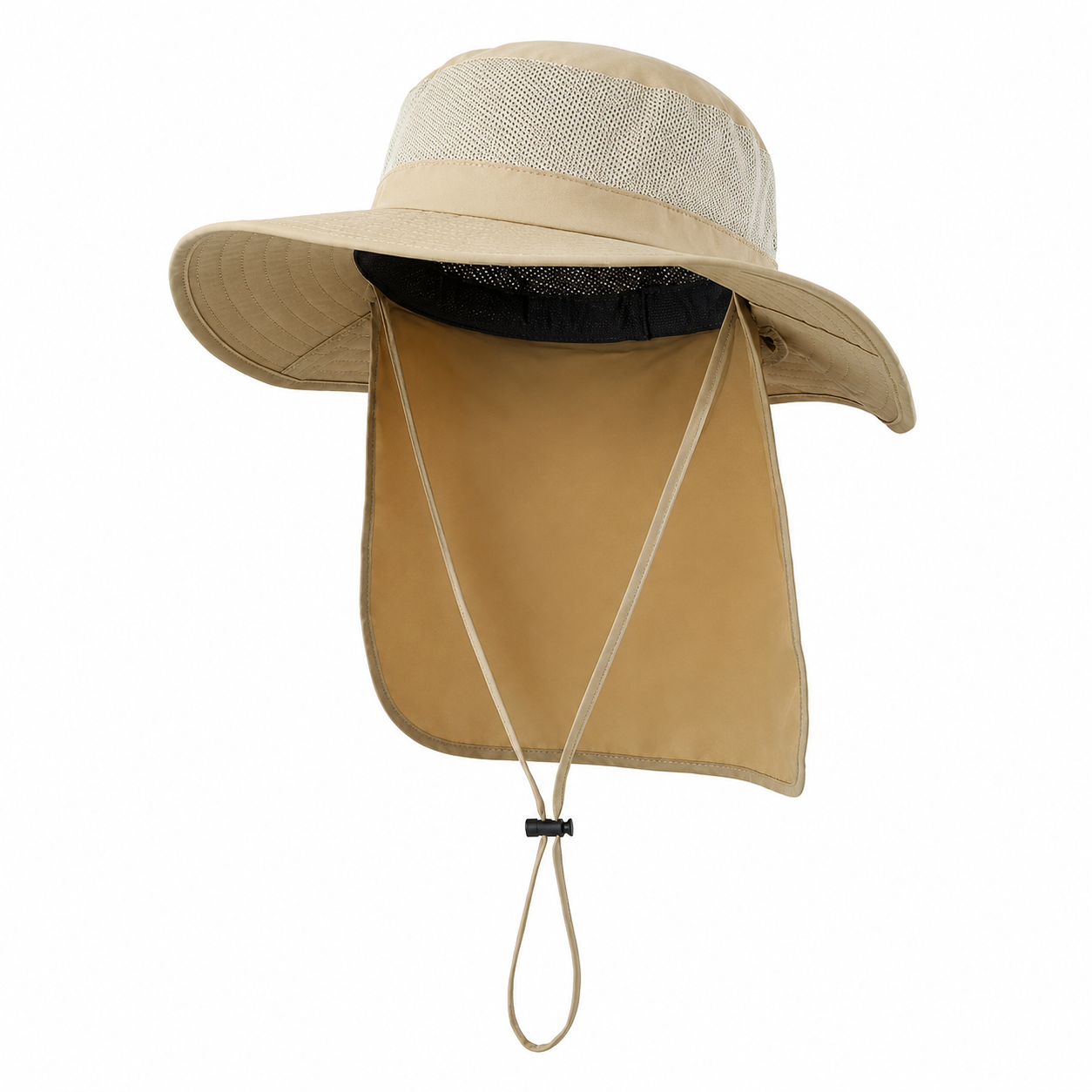 Cotton UPF50+ Bucket Hat - Adjustable Sun Protection Hat