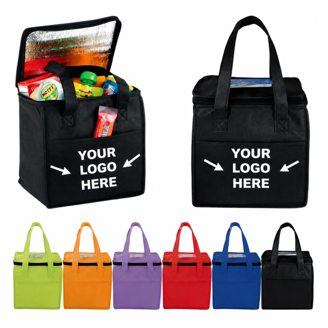 Cube Non-Woven Insulated Cooler Lunch Bag