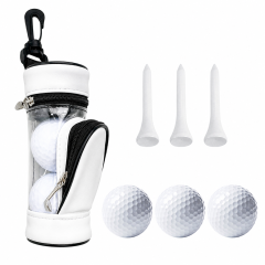 Custom Portable Golf Ball Bag With Tees And Golf Balls
