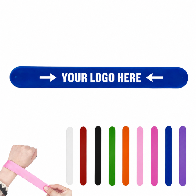 Custom Silicone Slap Wristbands