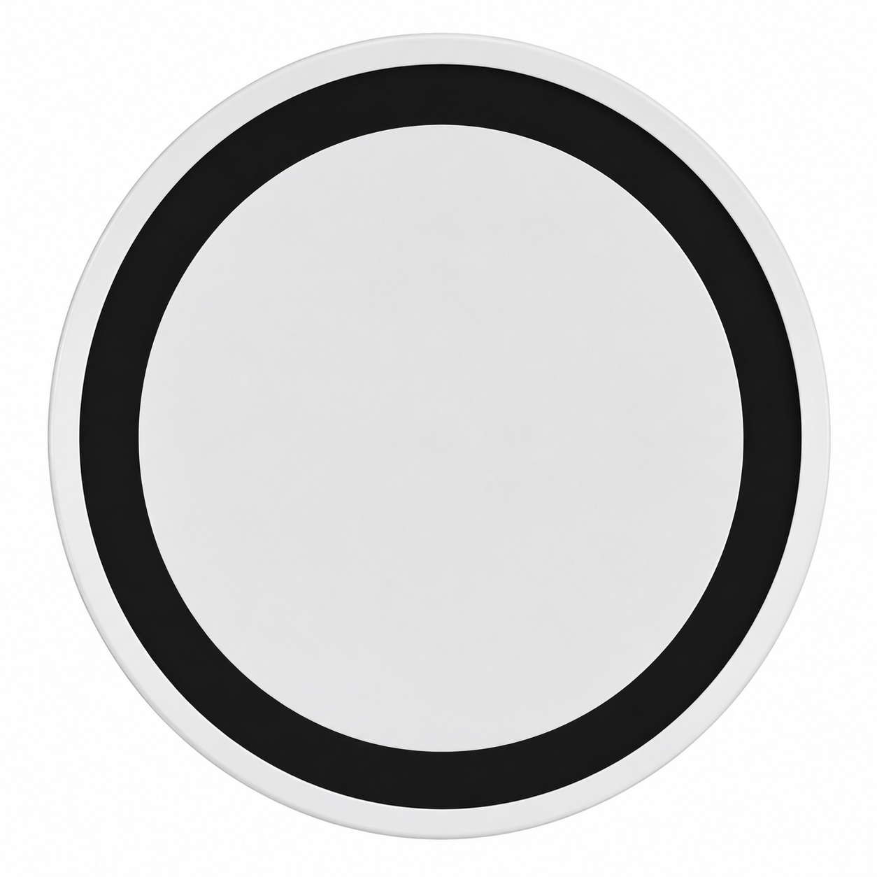 Customizable Round Wireless Charging Pad with USB Cable