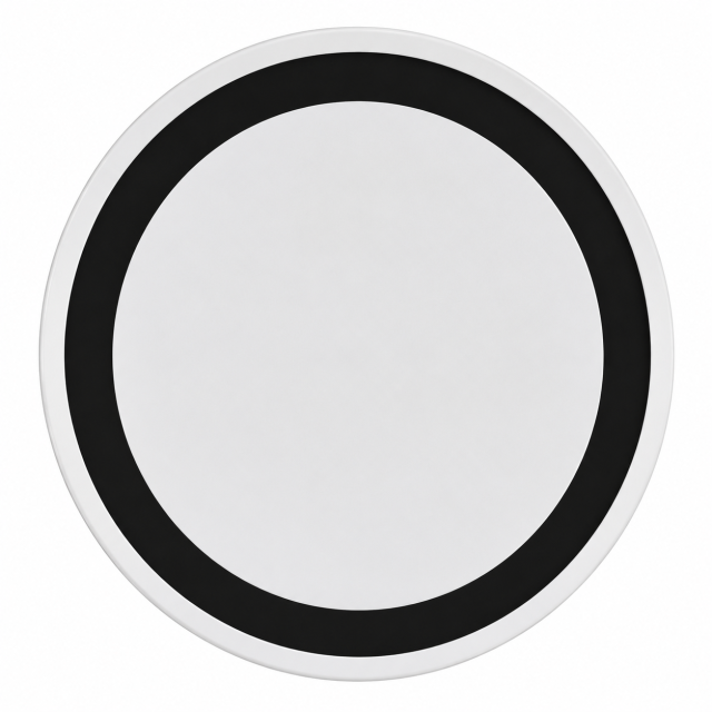 Customizable Round Wireless Charging Pad with USB Cable
