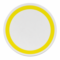 Customizable Round Wireless Charging Pad with USB Cable