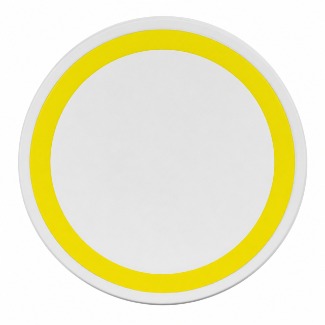 Customizable Round Wireless Charging Pad with USB Cable