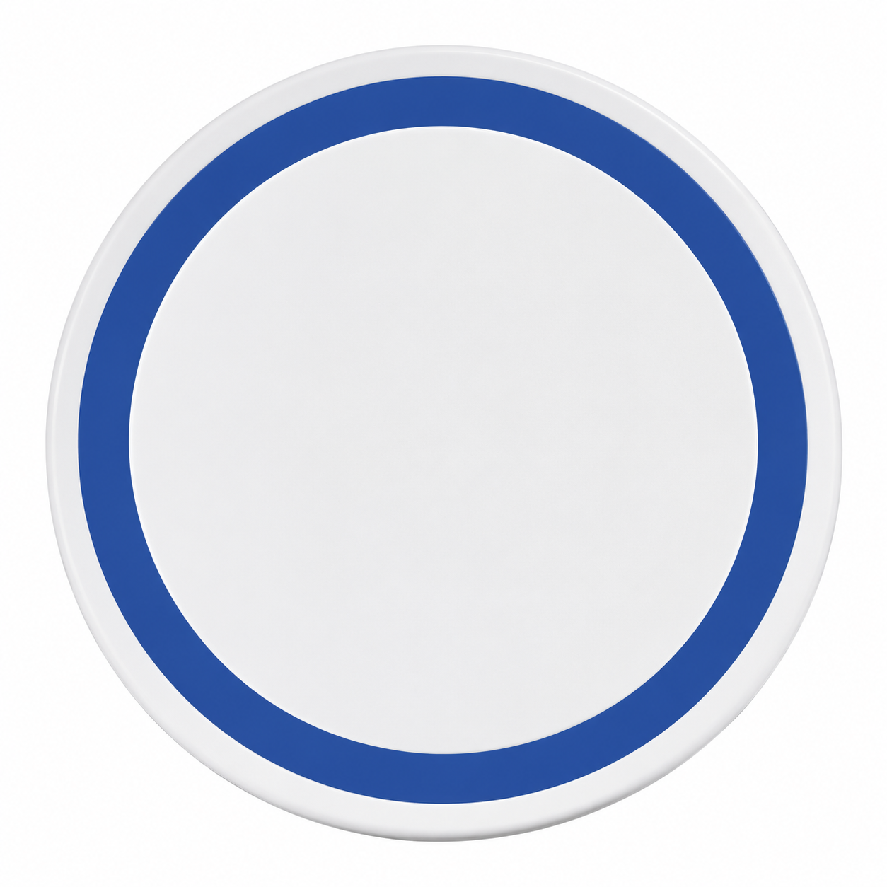 Customizable Round Wireless Charging Pad with USB Cable