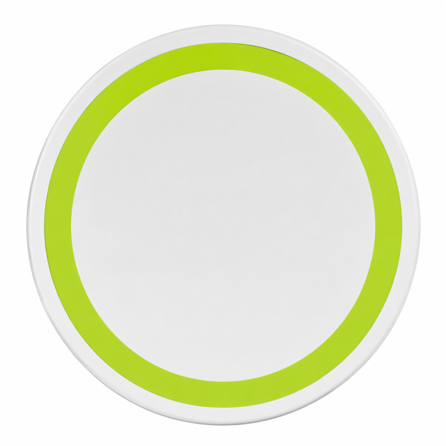 Customizable Round Wireless Charging Pad with USB Cable