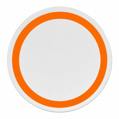 Customizable Round Wireless Charging Pad with USB Cable
