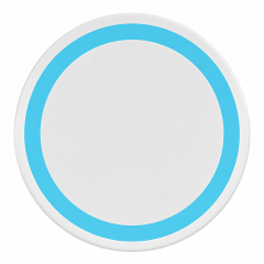 Customizable Round Wireless Charging Pad with USB Cable