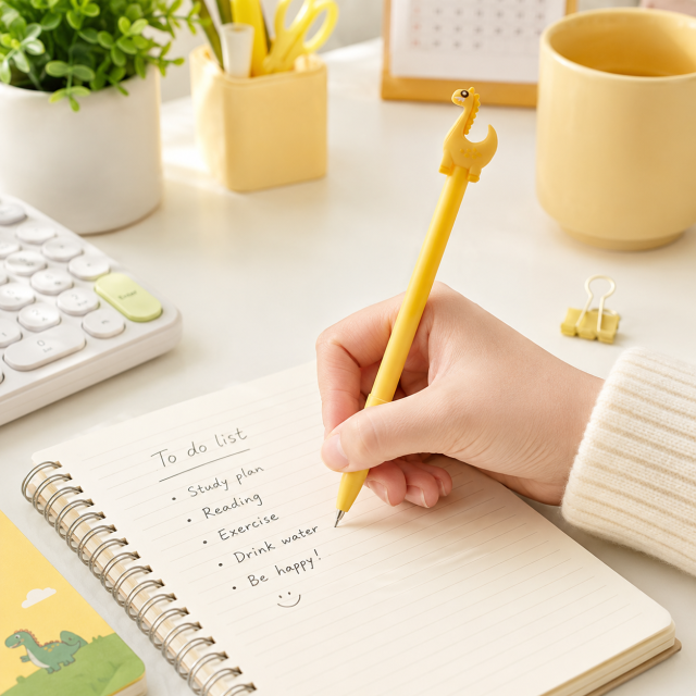 Cute Dinosaur Top Ballpoint Pen