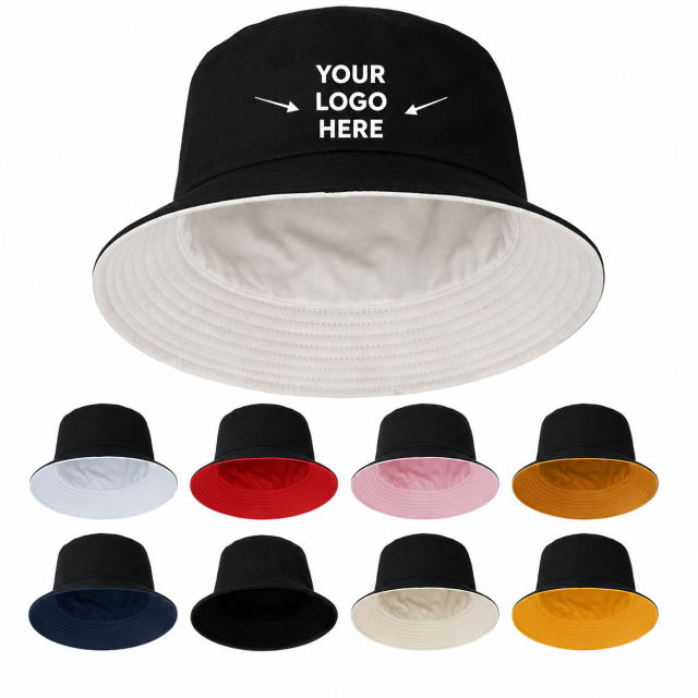 Double-Sided Comfortable Cotton Bucket Hat