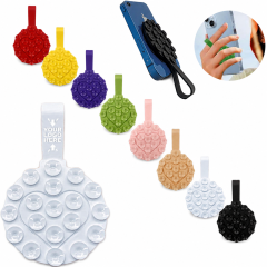 Double Sided Silicone Suction Cup Phone Holder