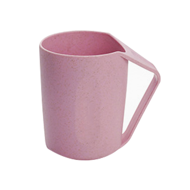 Eco-Friendly Wheat Straw Toothbrush Cup - BPA Free Multi-Purpose Bathroom Tumbler