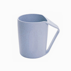 Eco-Friendly Wheat Straw Toothbrush Cup - BPA Free Multi-Purpose Bathroom Tumbler