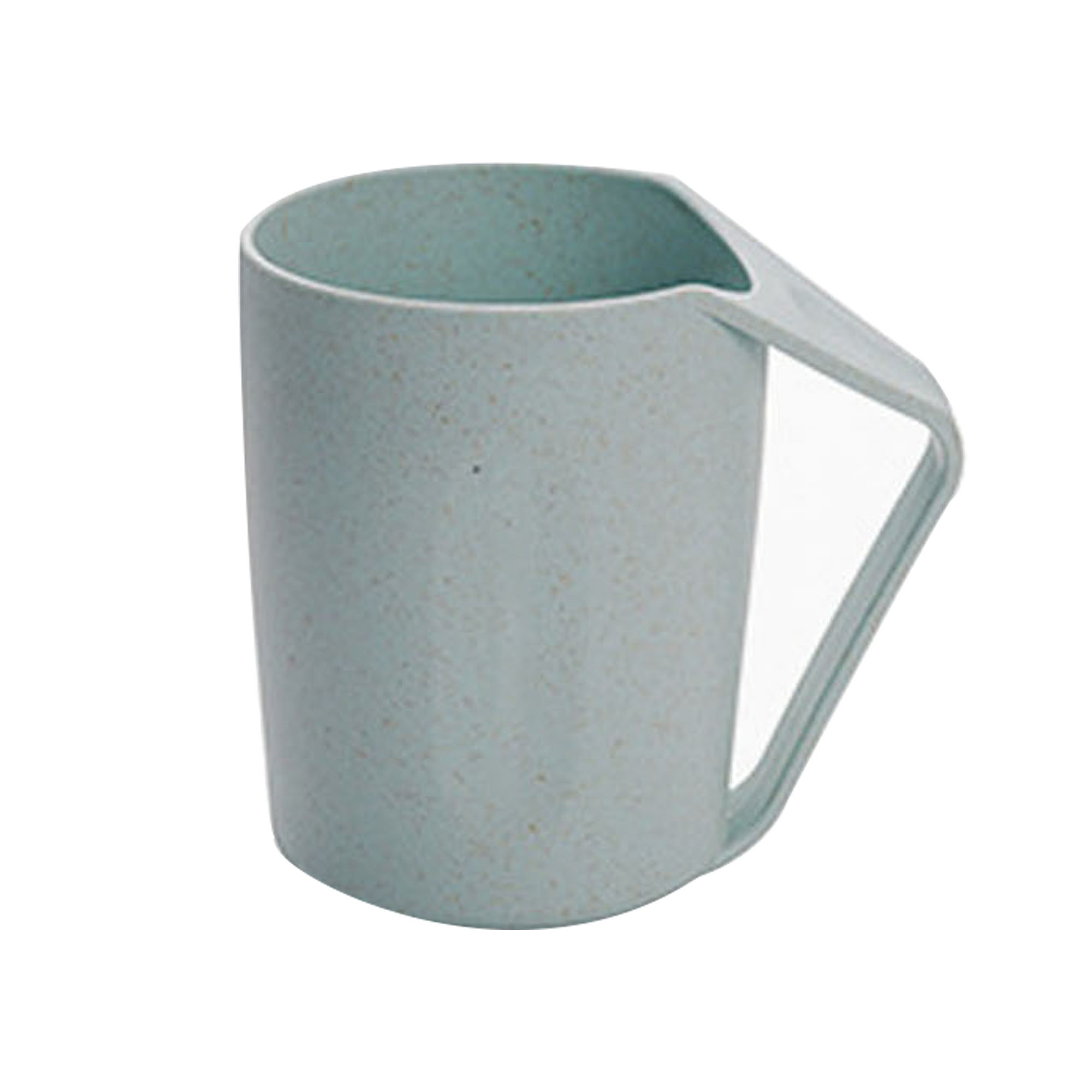 Eco-Friendly Wheat Straw Toothbrush Cup - BPA Free Multi-Purpose Bathroom Tumbler