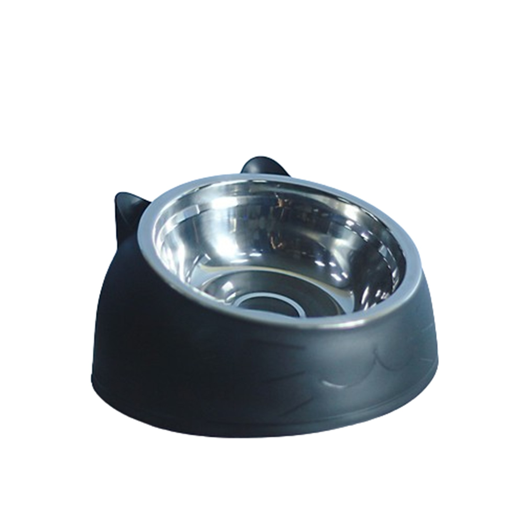 Elevated Stainless Steel Bevel Pet Feeding Bowl