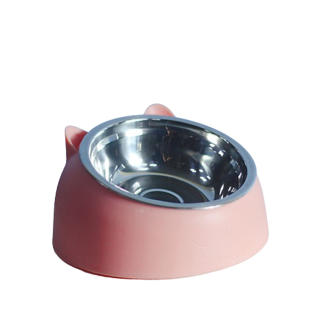 Elevated Stainless Steel Bevel Pet Feeding Bowl