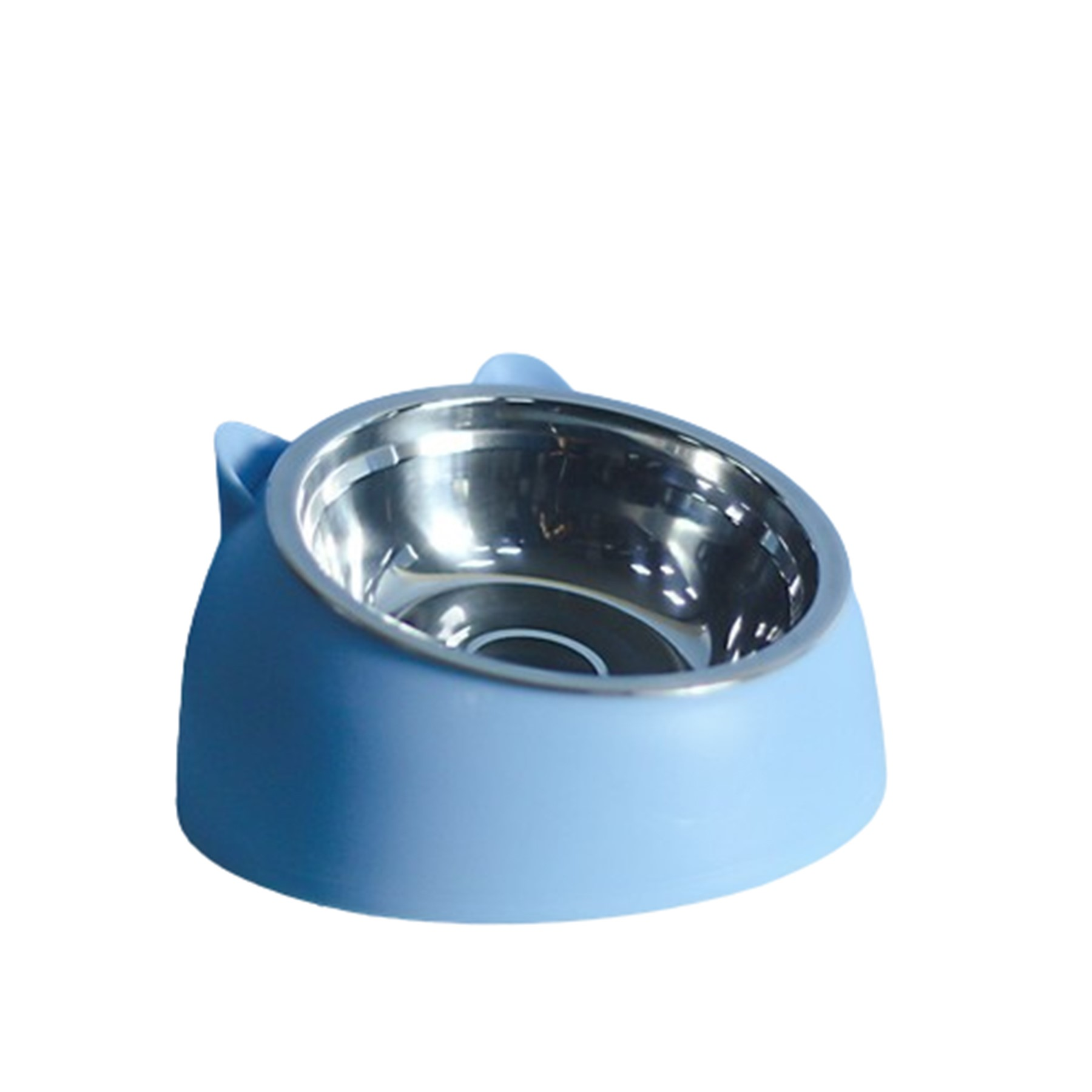 Elevated Stainless Steel Bevel Pet Feeding Bowl