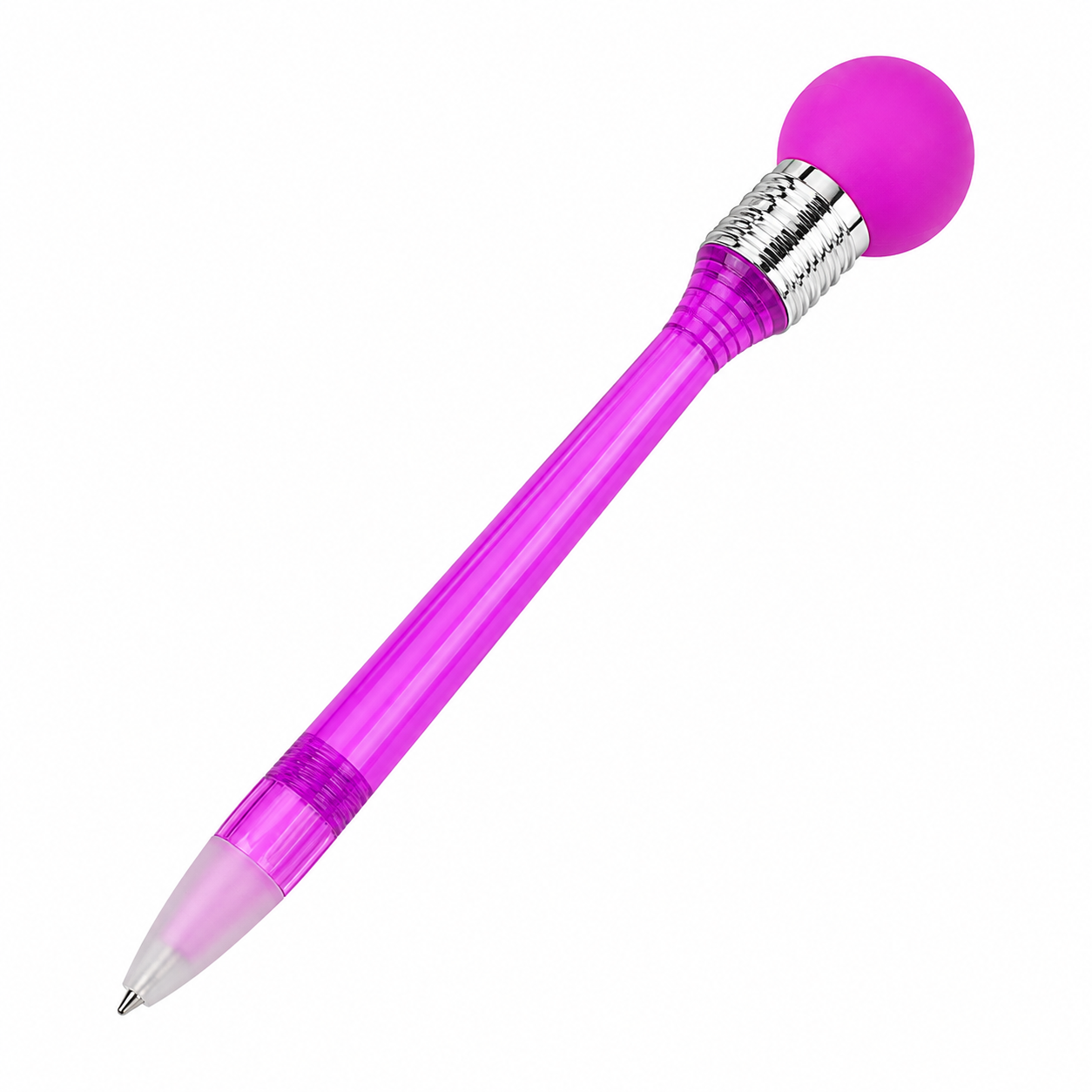 Flashing LED Bulb Ballpoint Pen