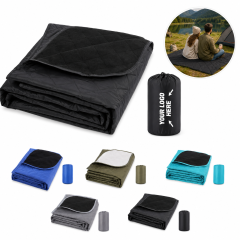 Fleece Ripstop Polyester Outdoor Camping Blanket